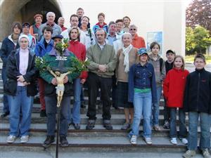 Wallfahrt nach Maria Steinparz 2007