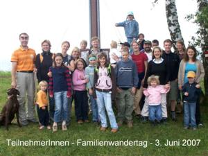 Familienwandertag 2007